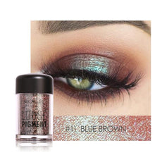 FOCALLURE 12 Colors Glitter Eye Shadow Cosmetic Makeup Diamond Lips Loose Makeup Eyes Pigment Powder Woman Cosmetics Make Up New