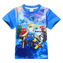 2017 Summer Children's Clothing Baby Boys Girls T-shirt Cartoon Cotton T-shirt Kids Tops Tees T Shirts 3-9y