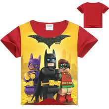 2017 Summer Children's Clothing Baby Boys Girls T-shirt Cartoon Cotton T-shirt Kids Tops Tees T Shirts 3-9y