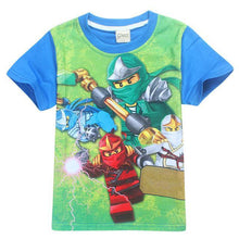 2017 Summer Children's Clothing Baby Boys Girls T-shirt Cartoon Cotton T-shirt Kids Tops Tees T Shirts 3-9y