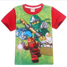2017 Summer Children's Clothing Baby Boys Girls T-shirt Cartoon Cotton T-shirt Kids Tops Tees T Shirts 3-9y