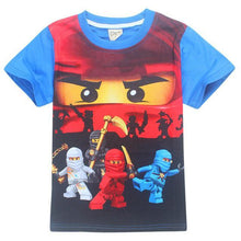 2017 Summer Children's Clothing Baby Boys Girls T-shirt Cartoon Cotton T-shirt Kids Tops Tees T Shirts 3-9y