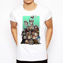 32 kind 2017 funny Printed Star Wars T-Shirt robot shirt Novelty Men's cool T shirt Fashion Tees Darth Vader t shirt tops