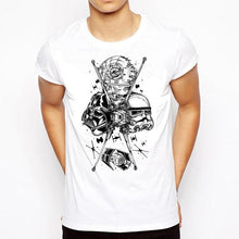32 kind 2017 funny Printed Star Wars T-Shirt robot shirt Novelty Men's cool T shirt Fashion Tees Darth Vader t shirt tops
