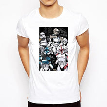 32 kind 2017 funny Printed Star Wars T-Shirt robot shirt Novelty Men's cool T shirt Fashion Tees Darth Vader t shirt tops
