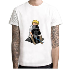 32 kind 2017 funny Printed Star Wars T-Shirt robot shirt Novelty Men's cool T shirt Fashion Tees Darth Vader t shirt tops