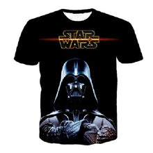Hot Darth Vader Eulogy 3D Print T-shirt Star Wars Unisex Tee Shirts Plus Short Sleeve Casual Homme Loose Summer Tops