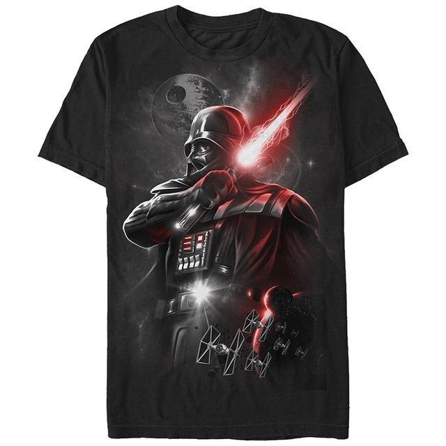 Star Wars Men's Dark Lord Darth Vader Graphic T-Shirt Men'S T-Shirts Summer Style Fashion Swag Men T Shirts S-3Xl